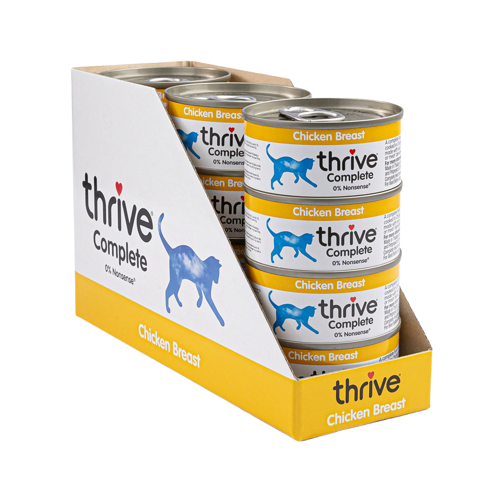 Thrive Complete Cat Food - Chicken Breast & Turkey - 12 x 75 g