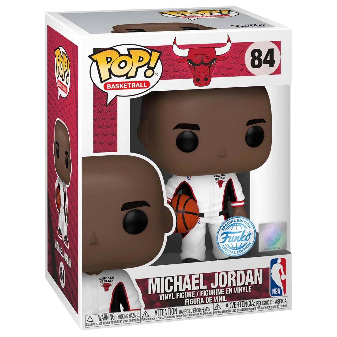 Funko POP! #84 Michael Jordan Chicago Bulls Warmup Vinyl NBA Figure