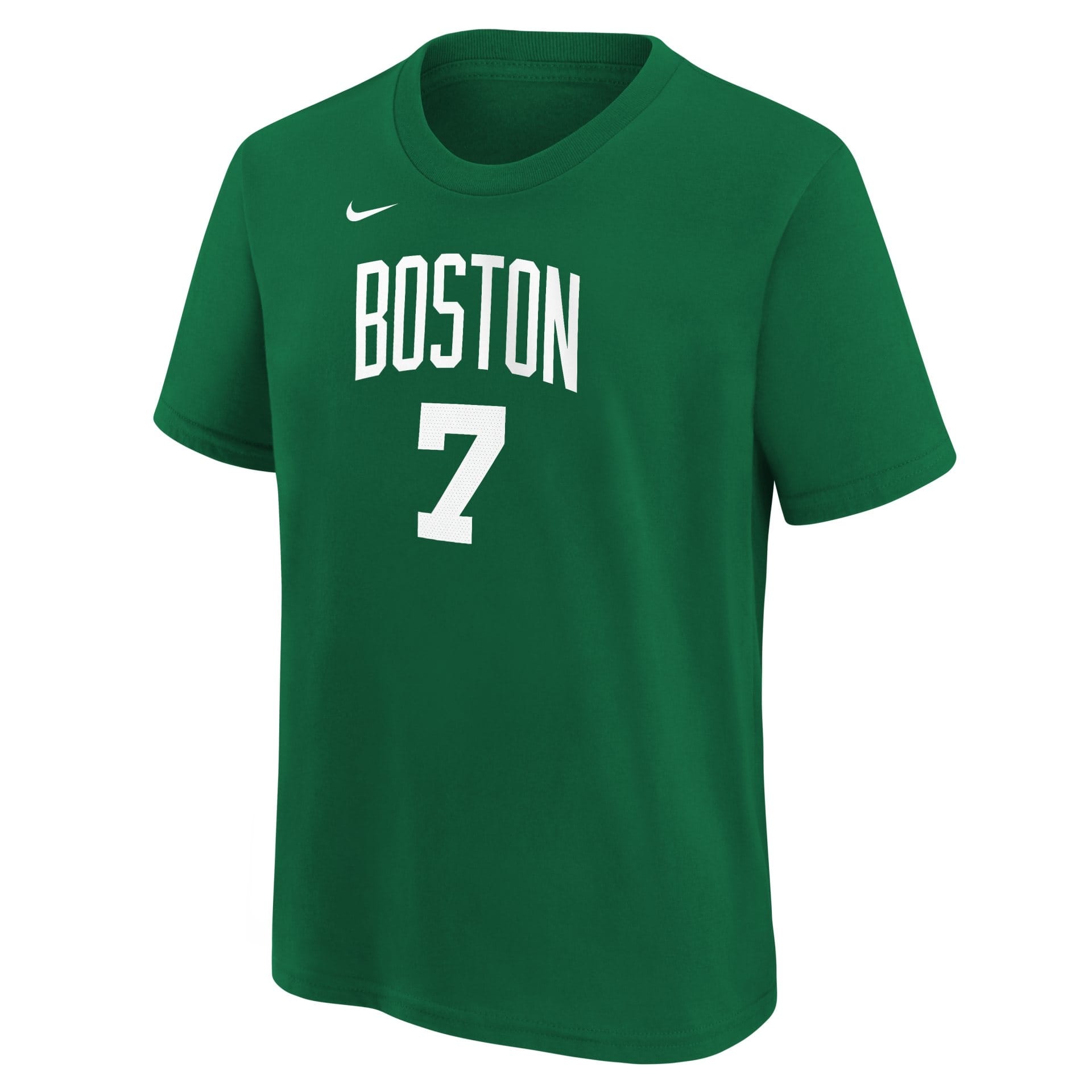 Jaylen Brown #7 Boston Celtics Player NBA T-Shirt Green (YOUTH)