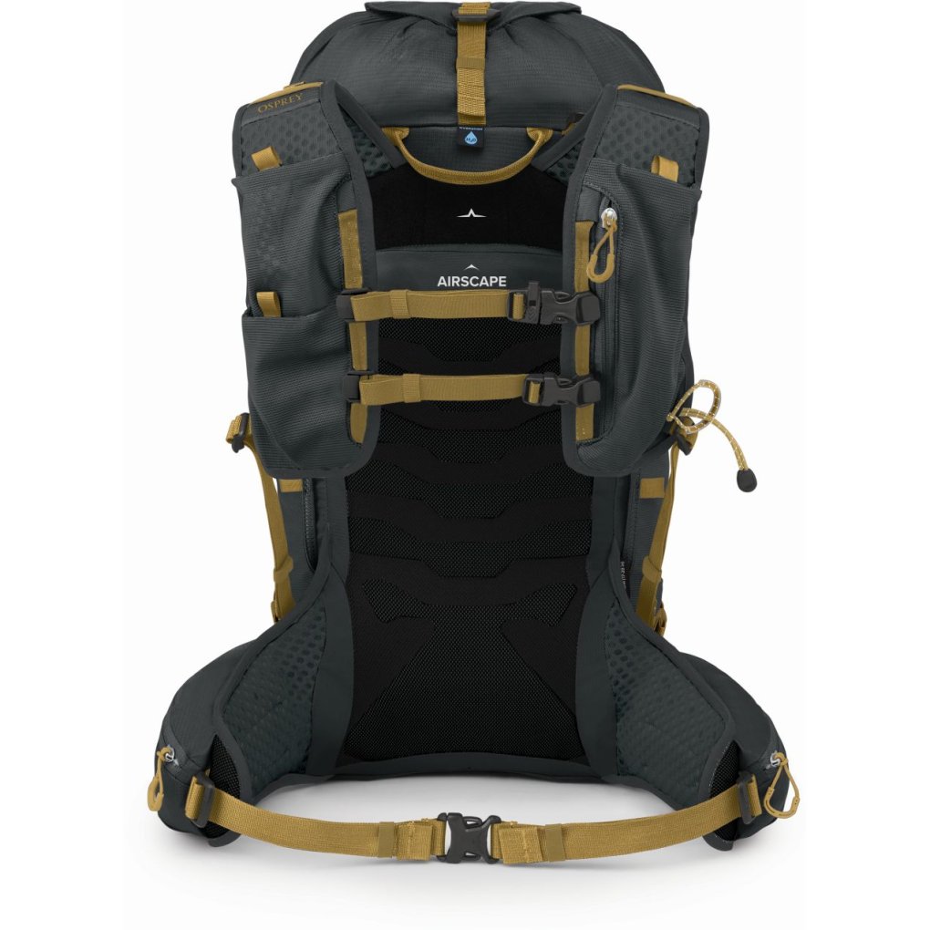 Osprey Talon Velocity 30 Backpack - L/XL - Dark Charcoal/Tumbleweed Yellow