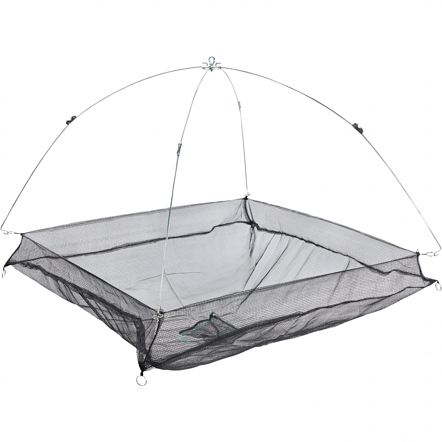 Balzer Baitfish Drop Net with Foldable Frame and Escape Protection