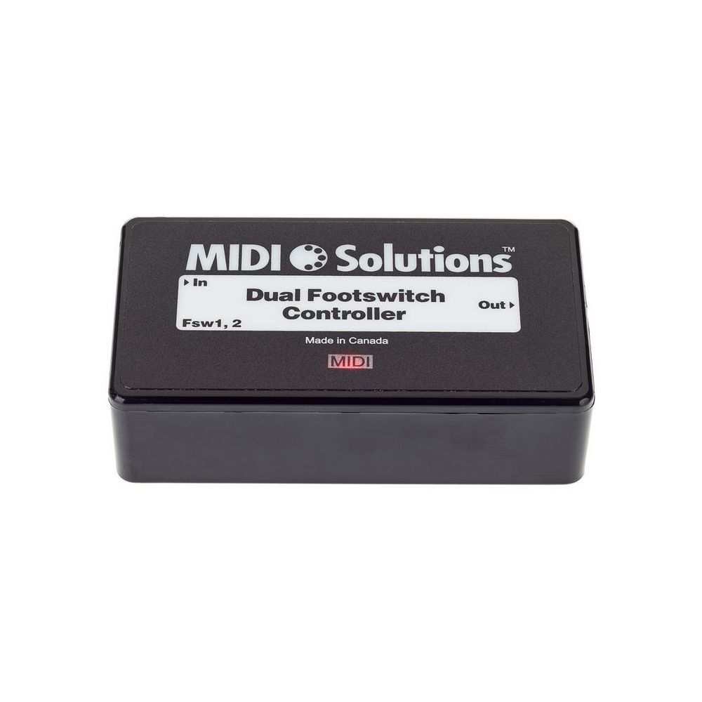 MIDI Solutions Dual Footswitch Controller – Thomann Ireland