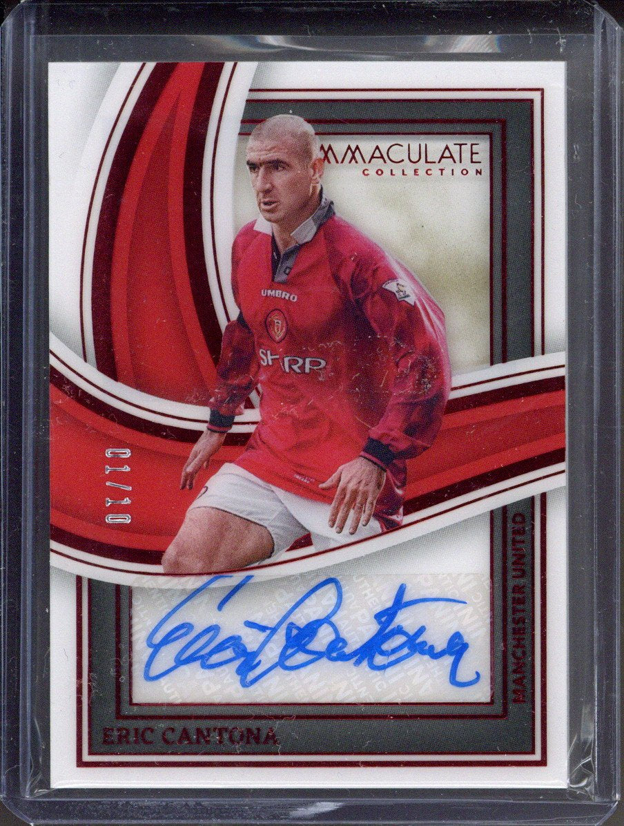 2023-24 Panini Immaculate Eric Cantona Autograph /10