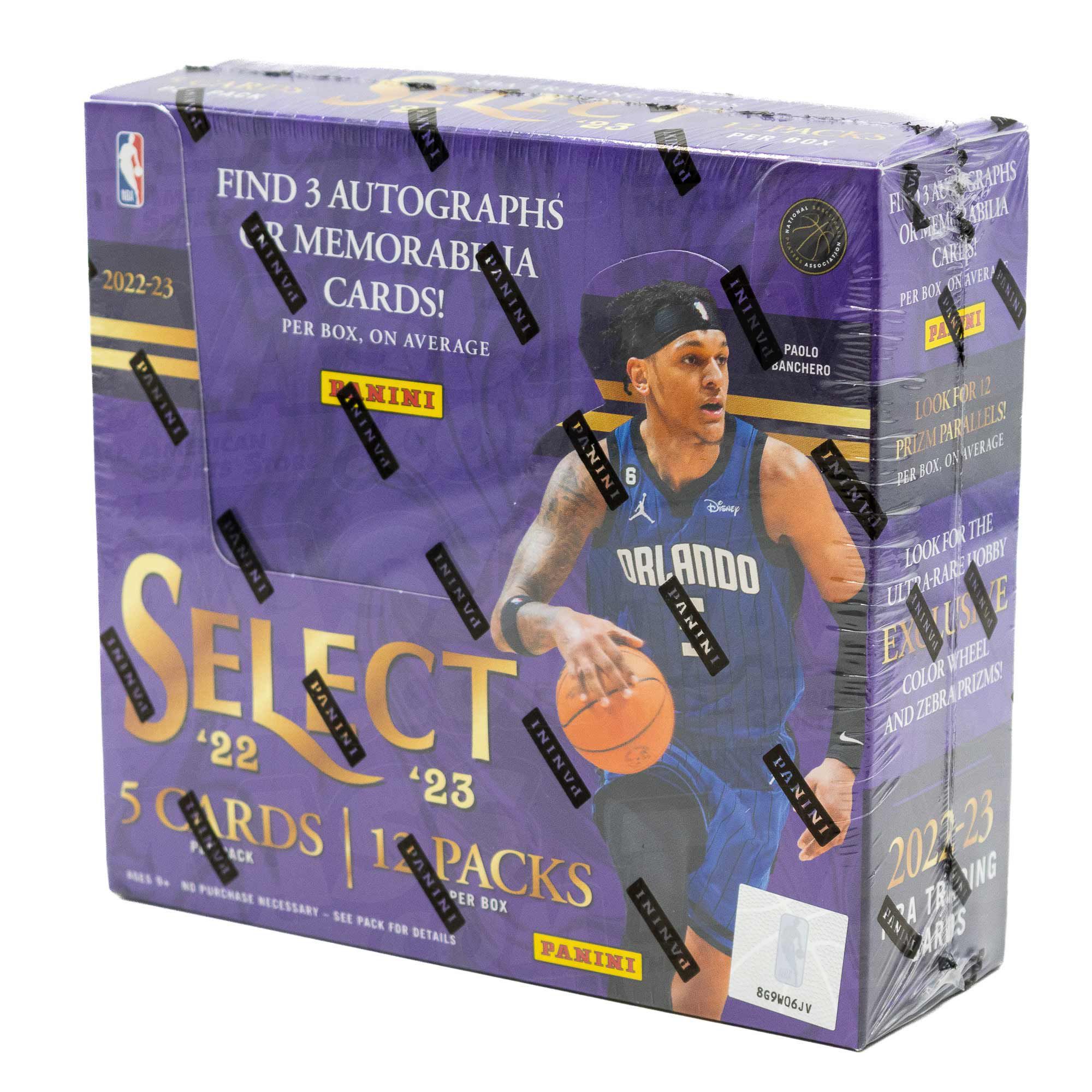 2022/23 Panini Select Basketball NBA Hobby Box