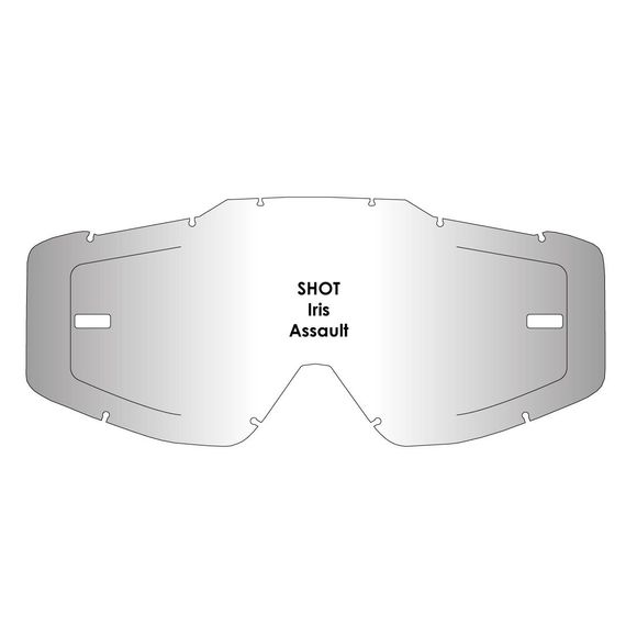 Airscreen Iris / Assault - ColorlessRef: ASM0143 / 013-001-01