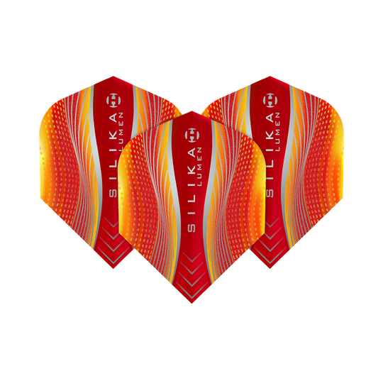 Harrows Silika Lumen Yellow Red No6 Flights