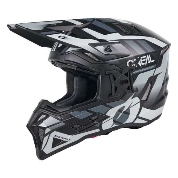 Casque cross O'Neal EX-SRS - DUST 2025 - Noir / GrisRef : OL2209