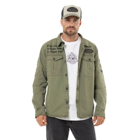 Von Dutch CAIN Overshirt - GreenRef: VDH0352
