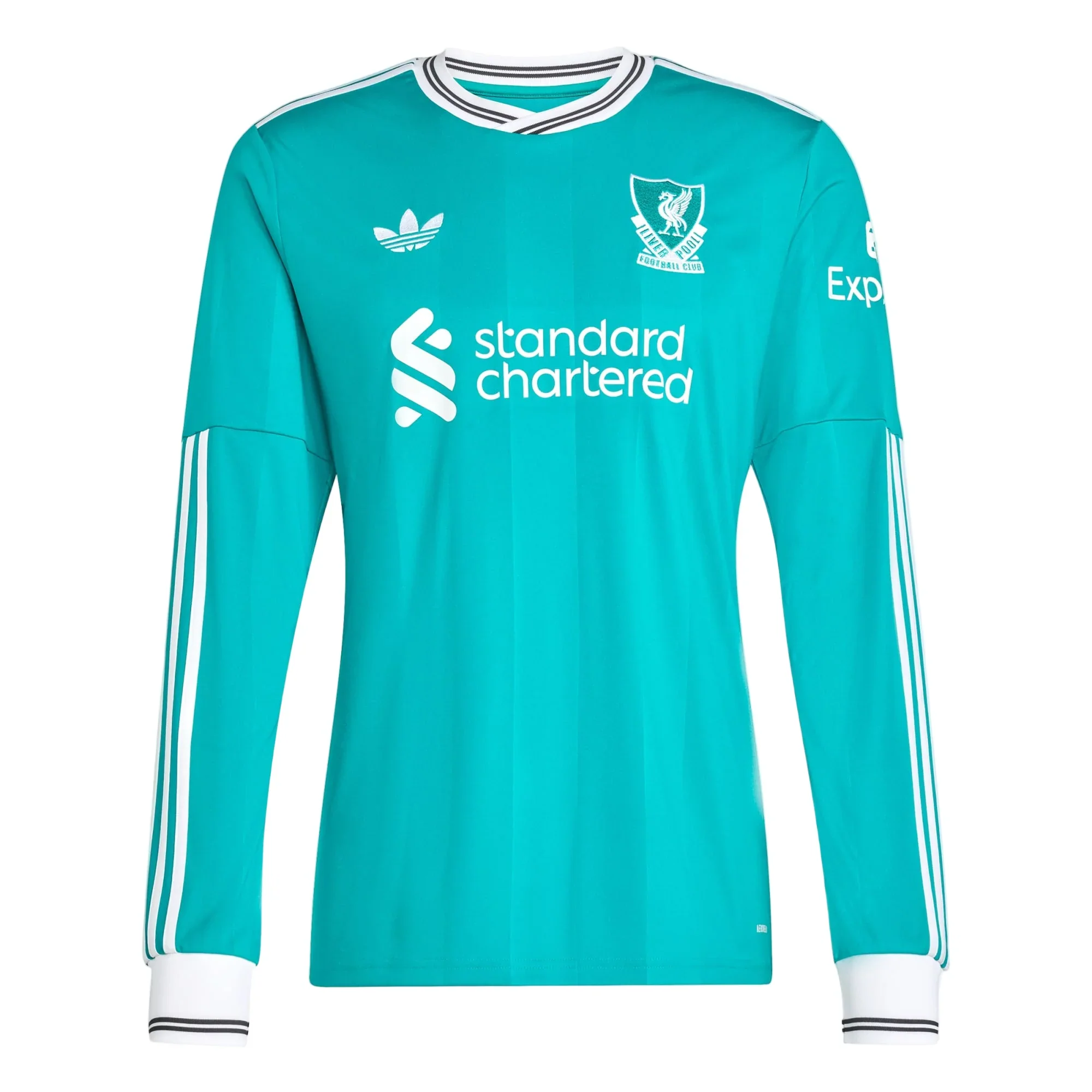 Men's Liverpool FC Long Sleeve 25/26 Third Jersey (Sea Green)