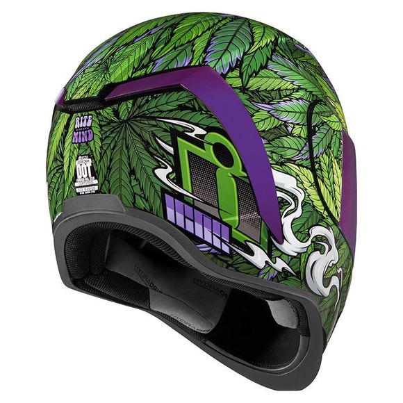 Full Icon Airflite Helmet - Mind Rite - GreenRef: IC0744