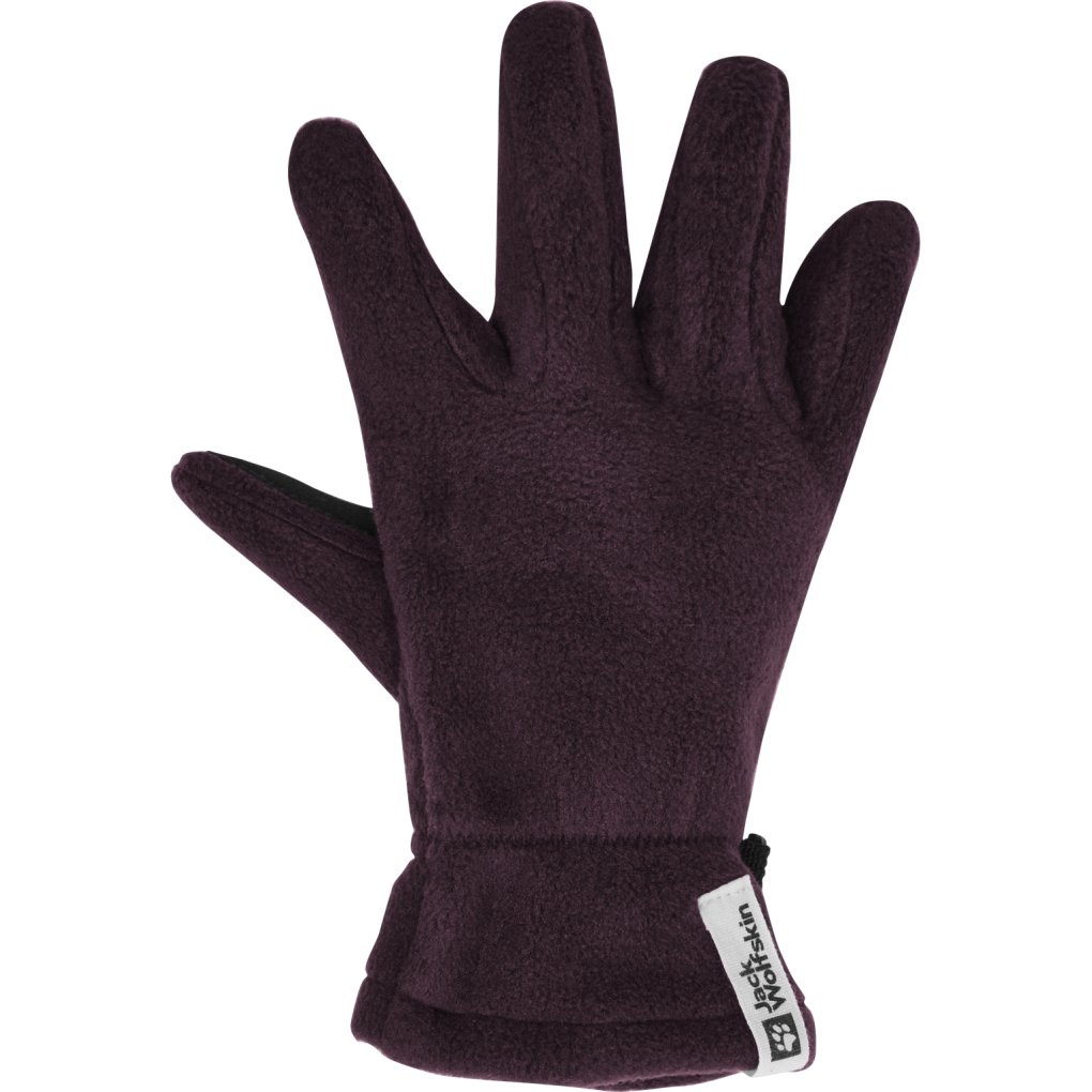 Jack Wolfskin Fleece Gloves Kids - amaranth