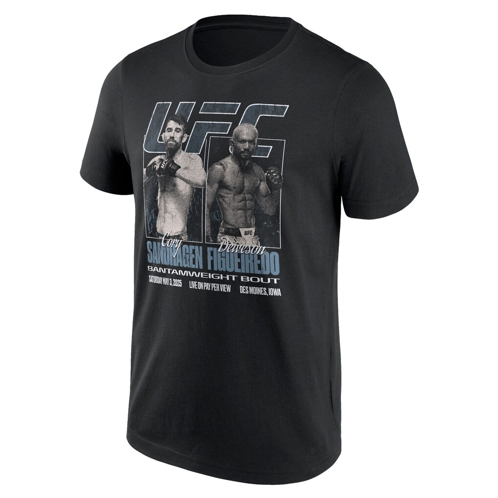 UFC Sandhagen v Figueiredo Match Up T-Shirt - Black - Mens