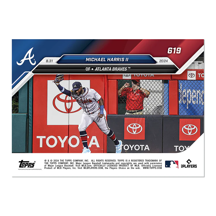 Michael Harris II - 2024 MLB TOPPS NOW® Card 619