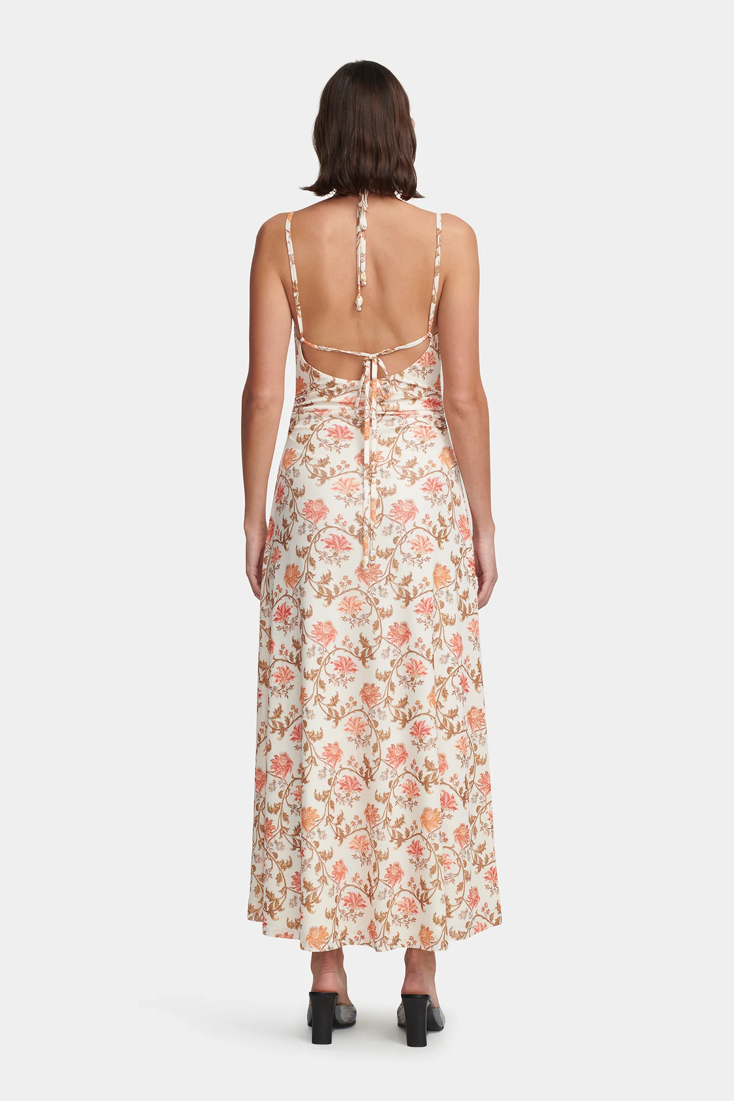 Odessa Maxi Dress Cream Wallpaper