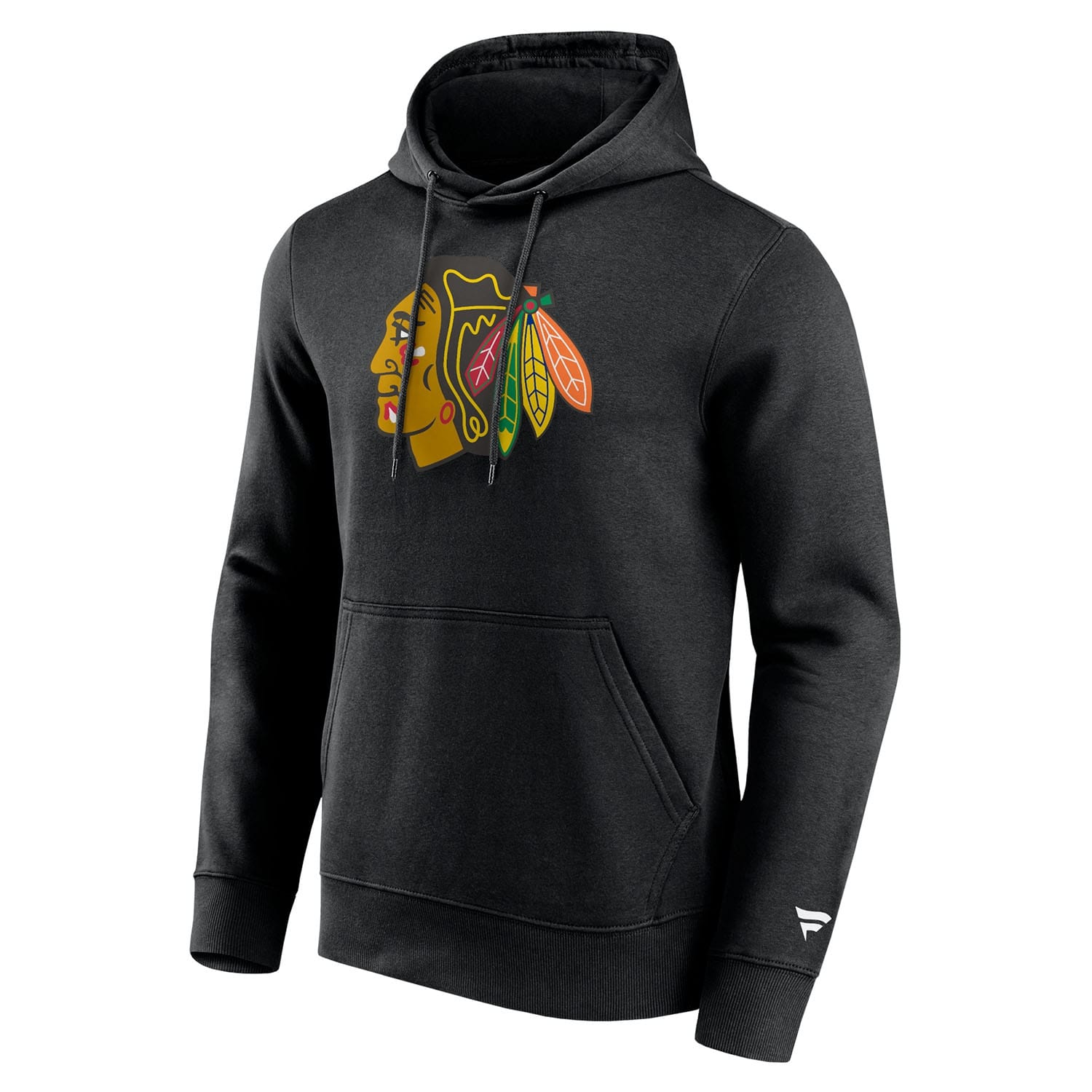 Chicago Blackhawks Primary Logo NHL Hoodie Black