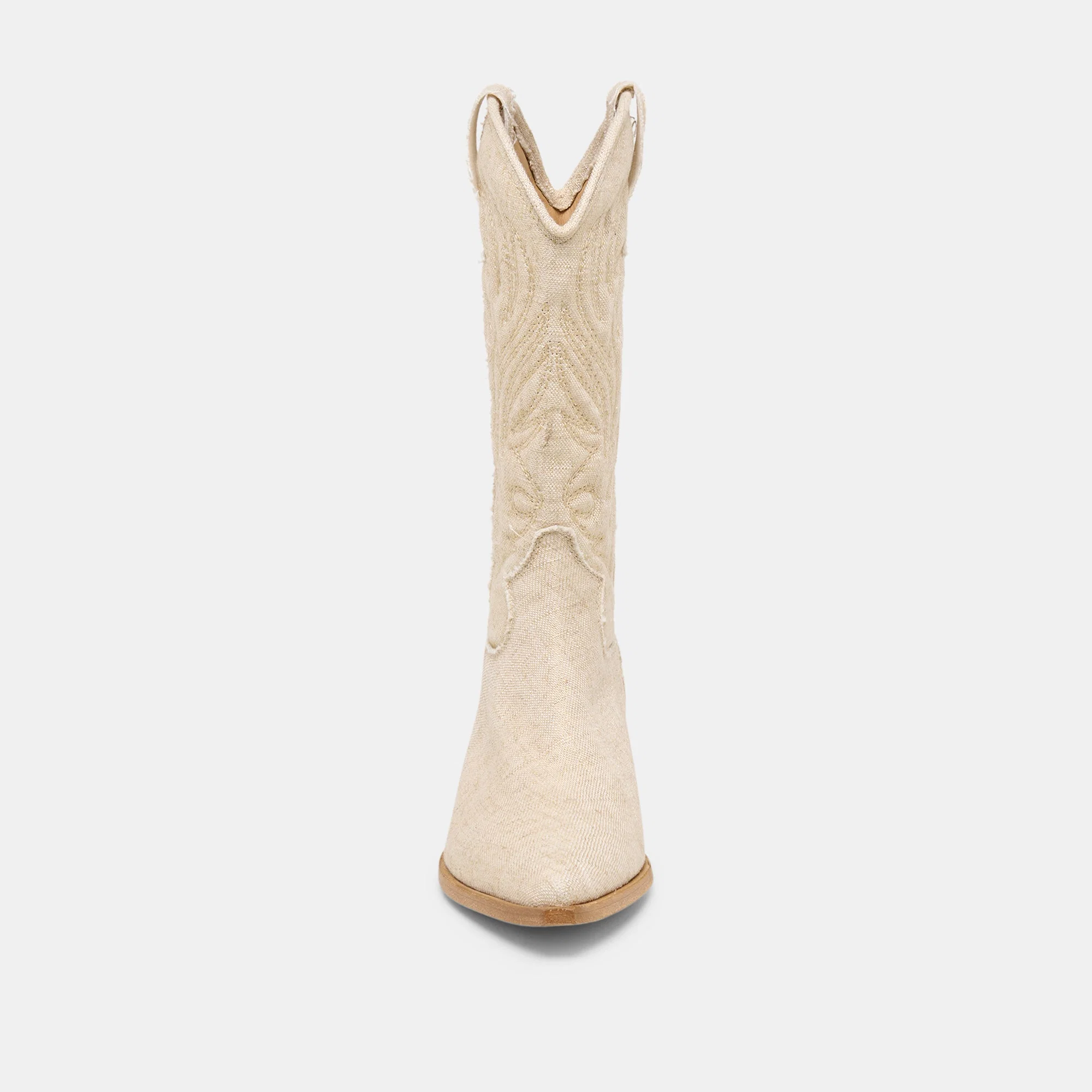 TANNER BOOTS BONE FABRIC