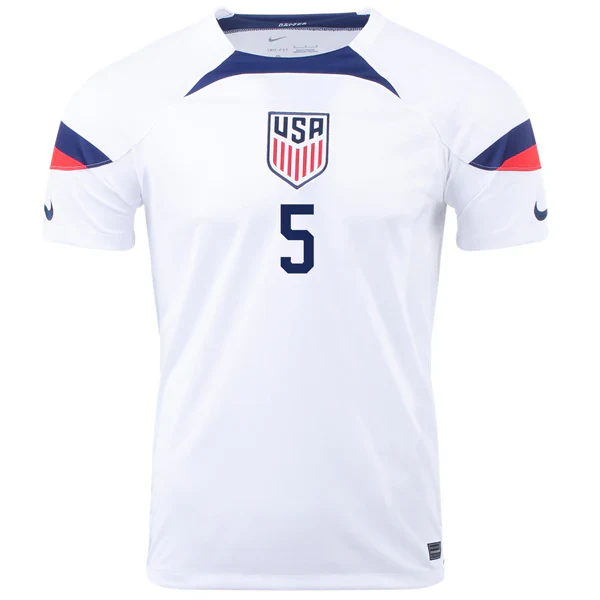 United States Antonee Robinson Home Jersey 22/23 (White/Loyal Blue)