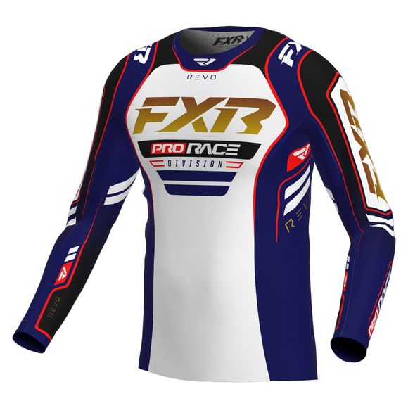 FXR REVO ALPHA ADMIRAL 2026 cross jersey - Blue / WhiteRef: FXR1673