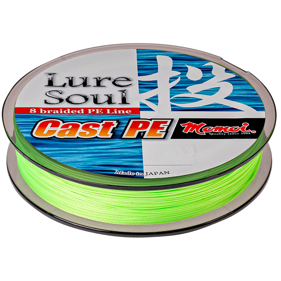 Zeck Momoi Lure Soul PE (Lime Green, 300 m)
