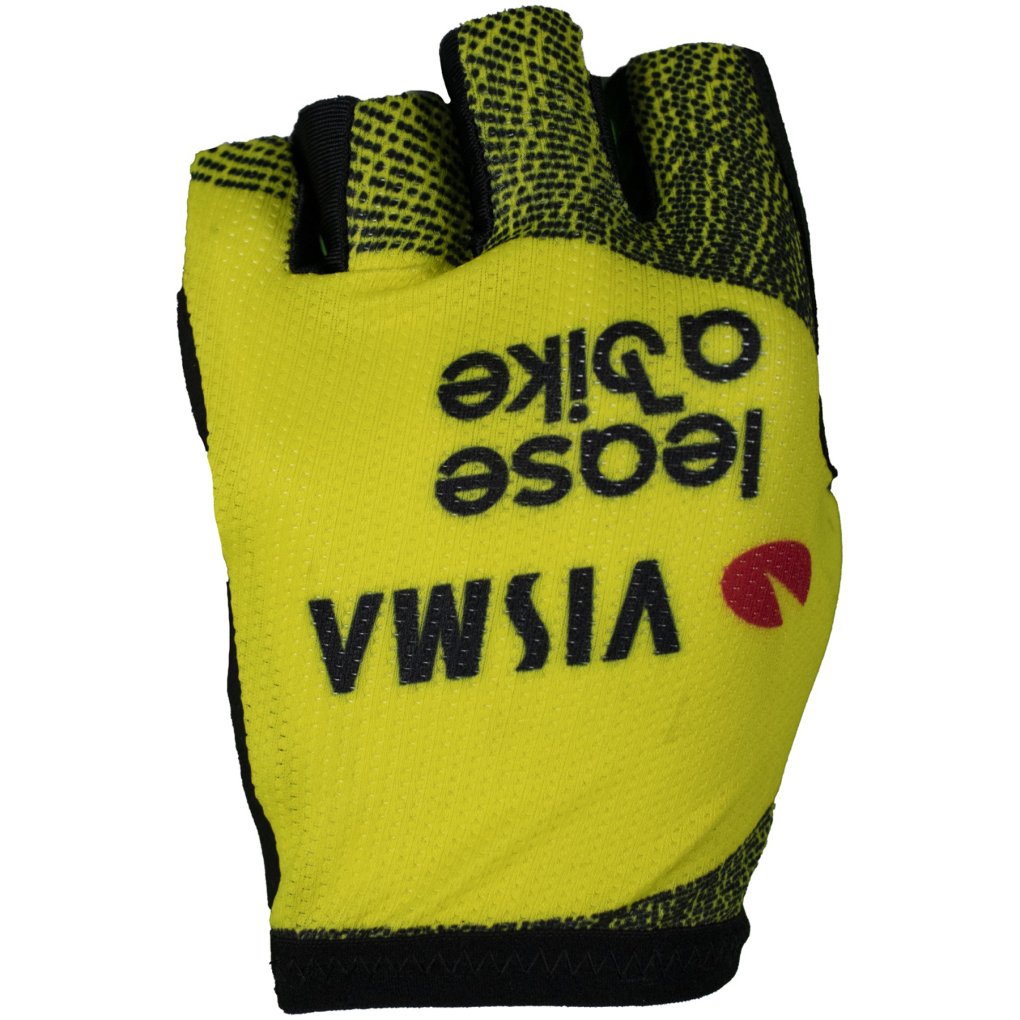 RAPidGEAR Team Visma | Lease a Bike Tour de France Gloves 2025 - black/yellow