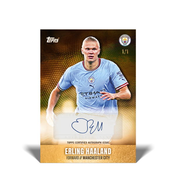 Topps Manchester City Team Set 2023 - Box With 36 Cards