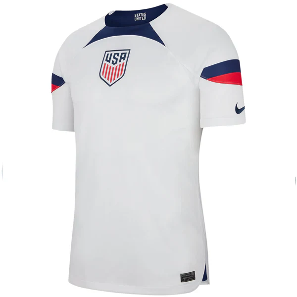 United States Authentic Match Home Jersey 22/23 (White/Loyal Blue)