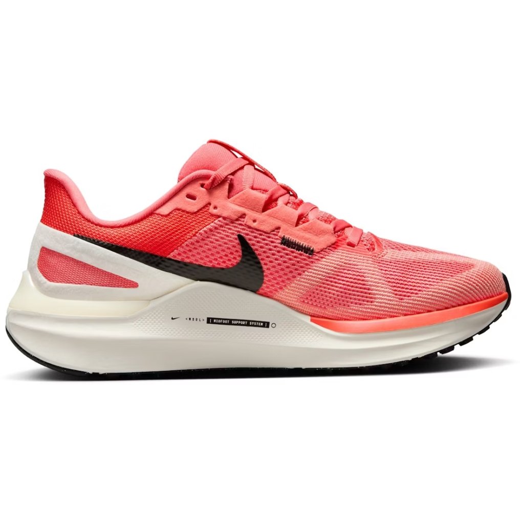 Nike Structure 25 Running Shoes Women - magic ember/white-sail-apricot agate DJ7884-800