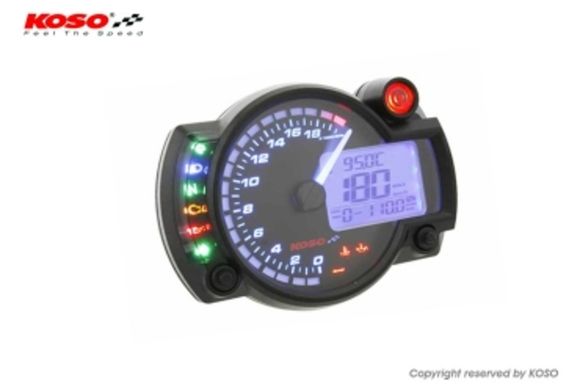 Koso Digital Multifunction RX2N+ GP Universal style counterRef: Kos00046A / 1067430