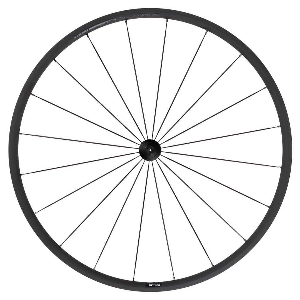 DT Swiss PR 1400 DICUT 21 OXiC - Wheelset - Clincher - RW Double Crossed - QR - black - Special Offer