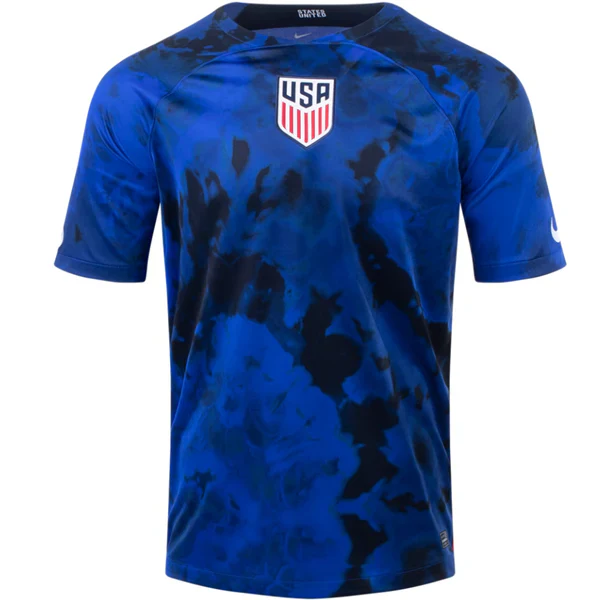 United States Away Jersey 22/23 (Bright Blue/White)