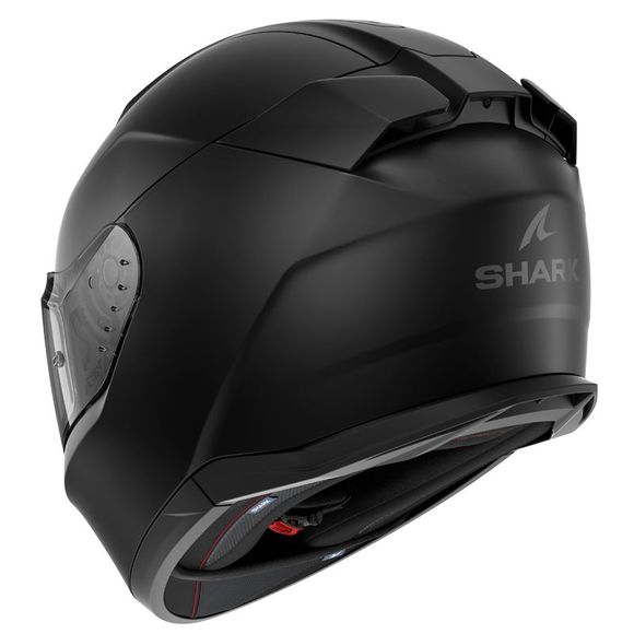 Shark D -Skwal 3 Blank Shark Helmet - Black / GrayRef: Sh1697-Ckmam