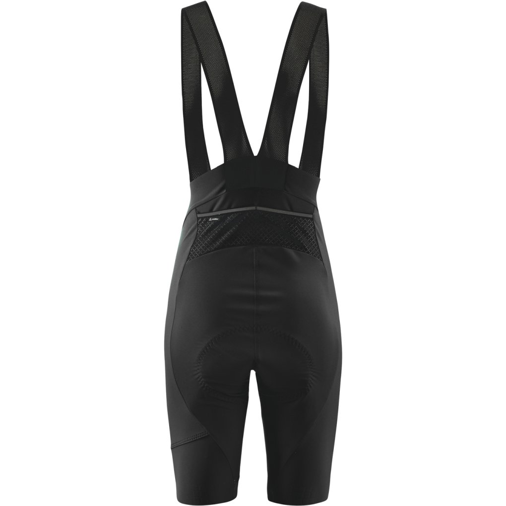 Löffler Hotbond® Reflective SQL Bike Bibshorts Women - black 990
