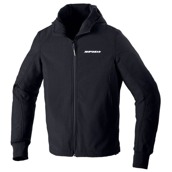 Moto Jacket Spidi Hoodie Armor Evo - BlackRef: SPI0548