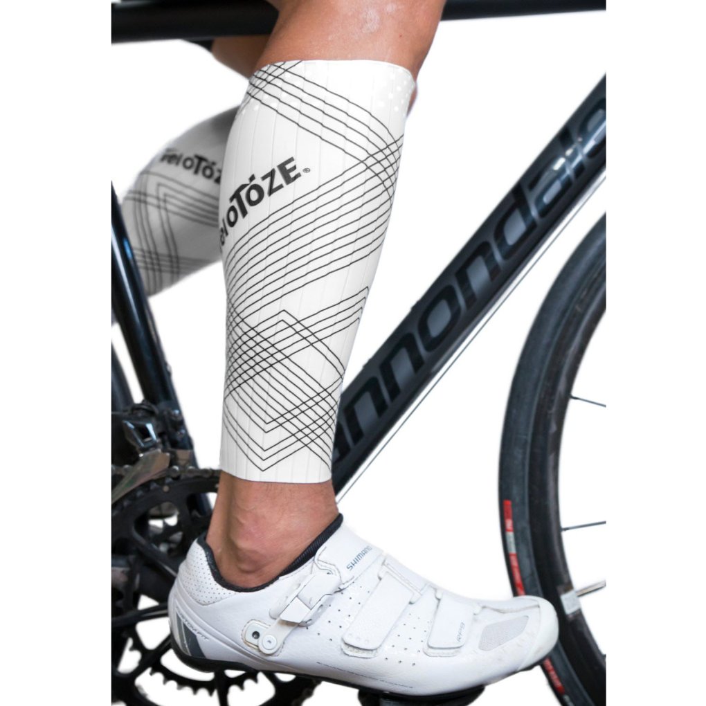 veloToze Aero Leg Sleeve - white
