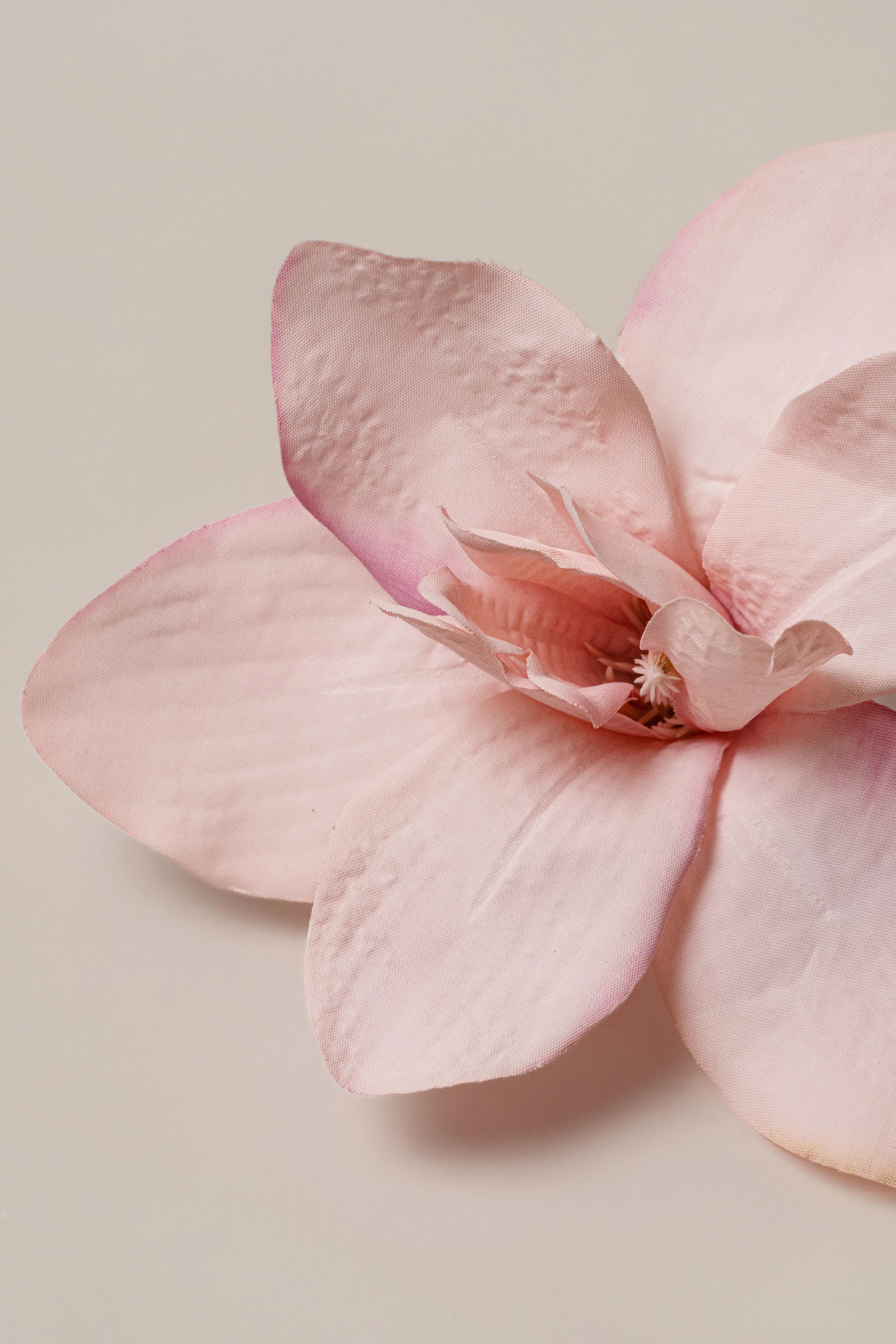 Light Pink Coastal Orchid Hair Clip