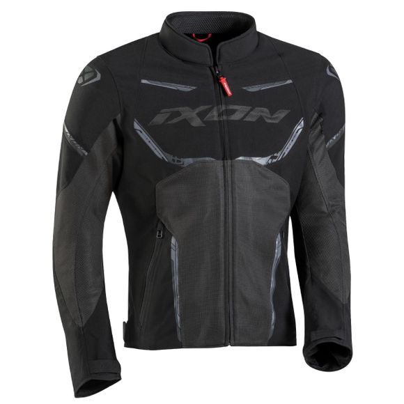 Ixon Striker Air - Black / Gray Motorcycle JacketRef: Ix1574-C3061