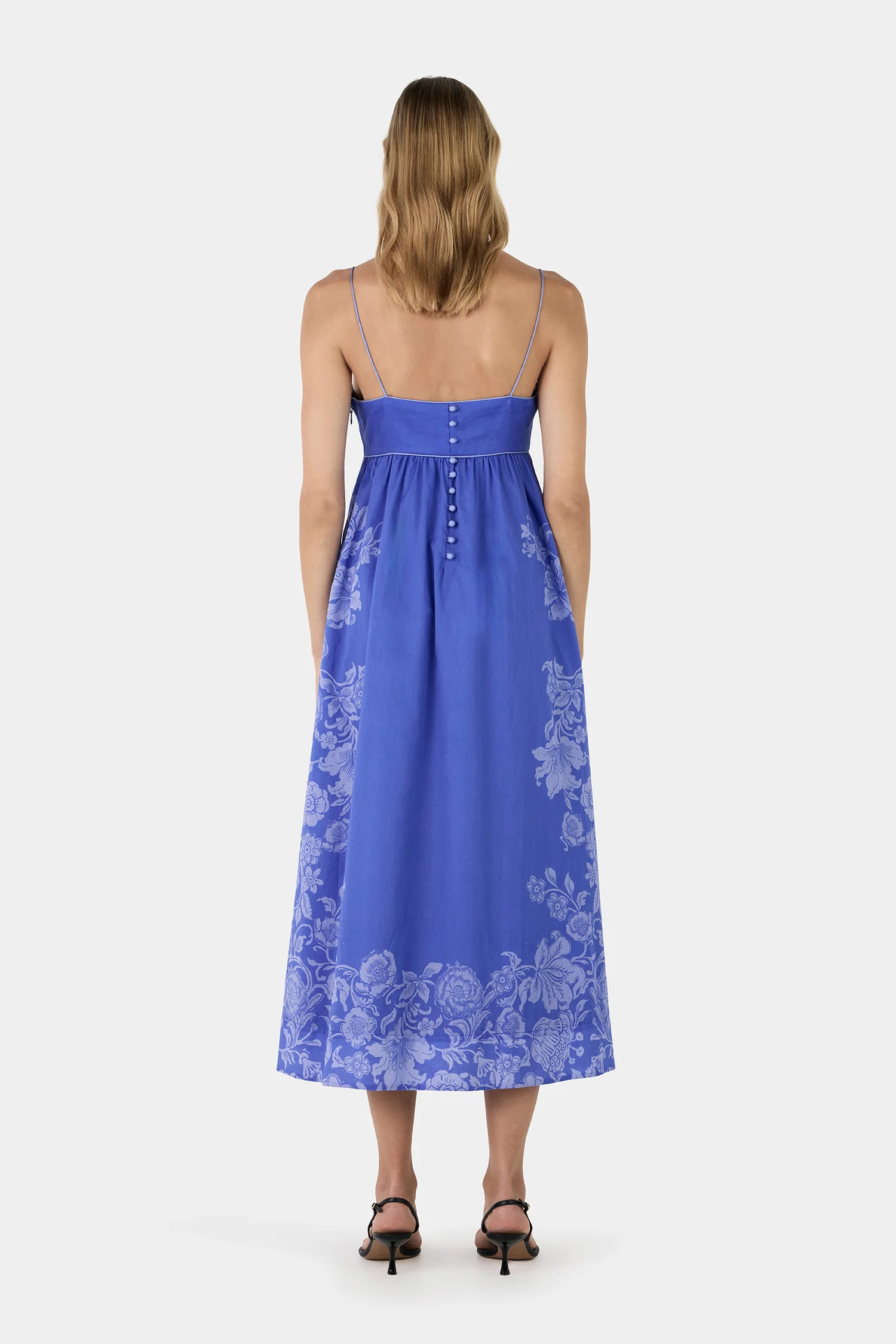 Sadie Midi Dress Baja Bloom