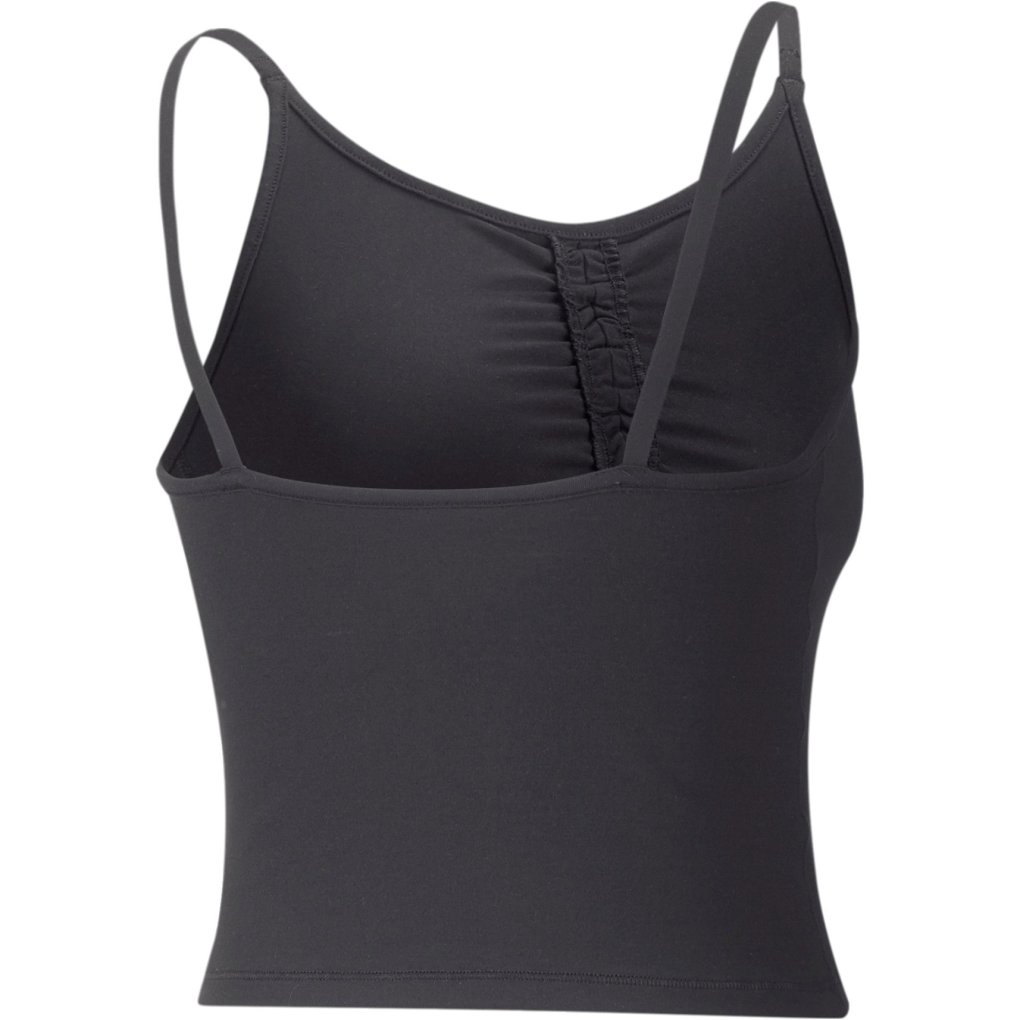 Puma Studio Foundation Ruched Training Tank Top Women - Puma Black