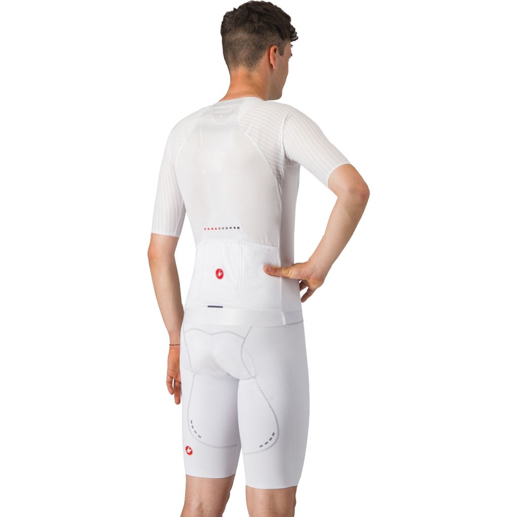 Castelli Free Aero Race S Bibshorts Men - white 001