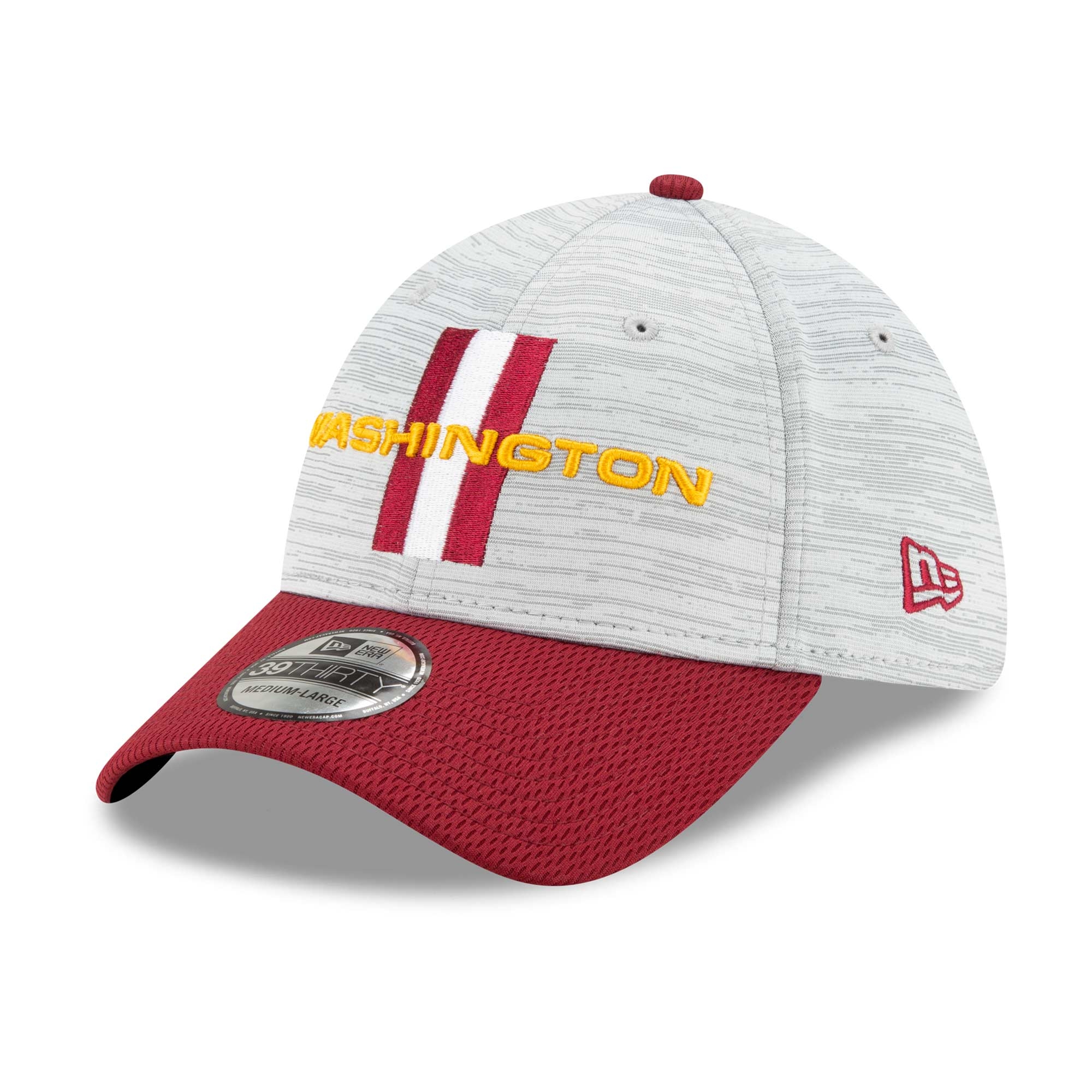 Washington Football Team 2021 NFL Offical Training New Era 39THIRTY Flex Fit Cap