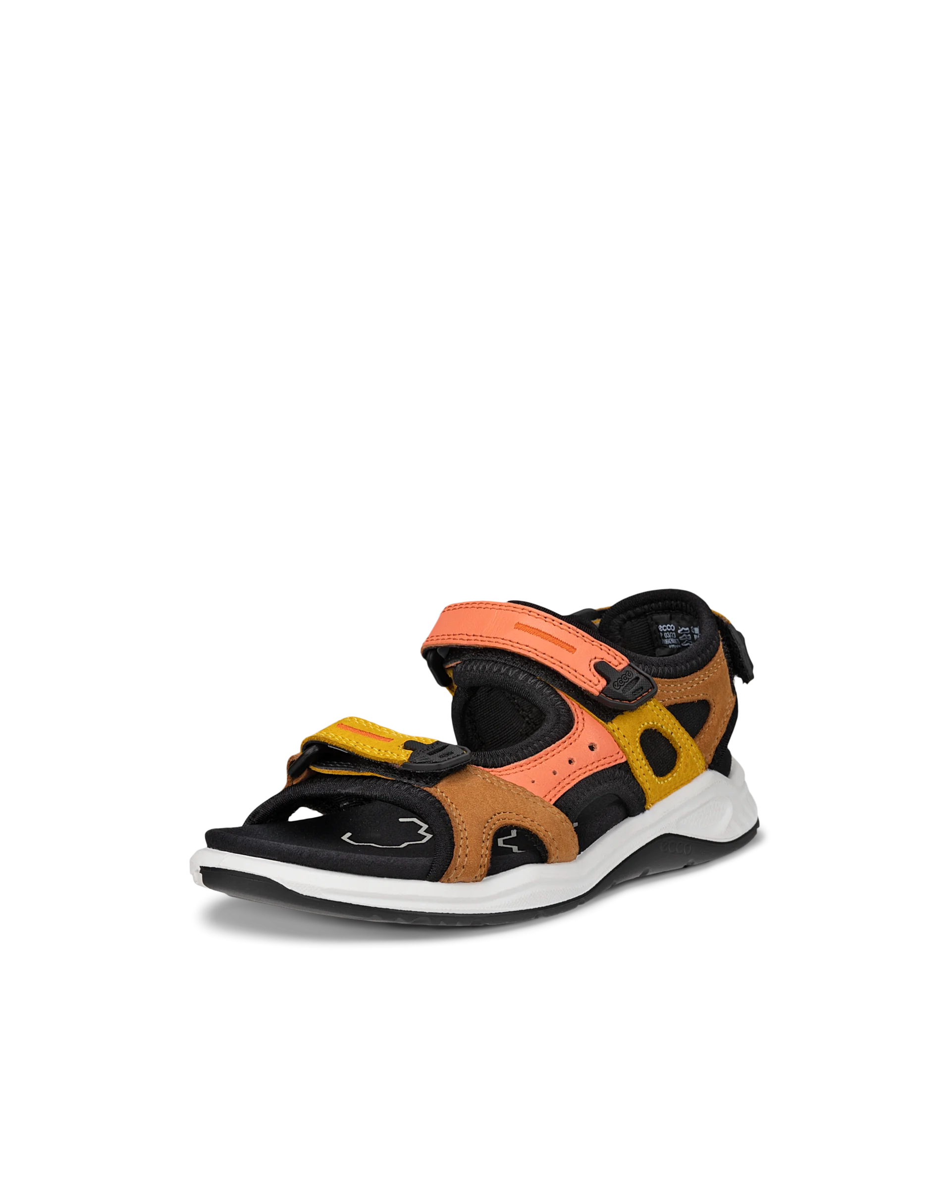 ECCO X-TRINSIC K Kinder Trekkingsandale aus Nubukleder Orange