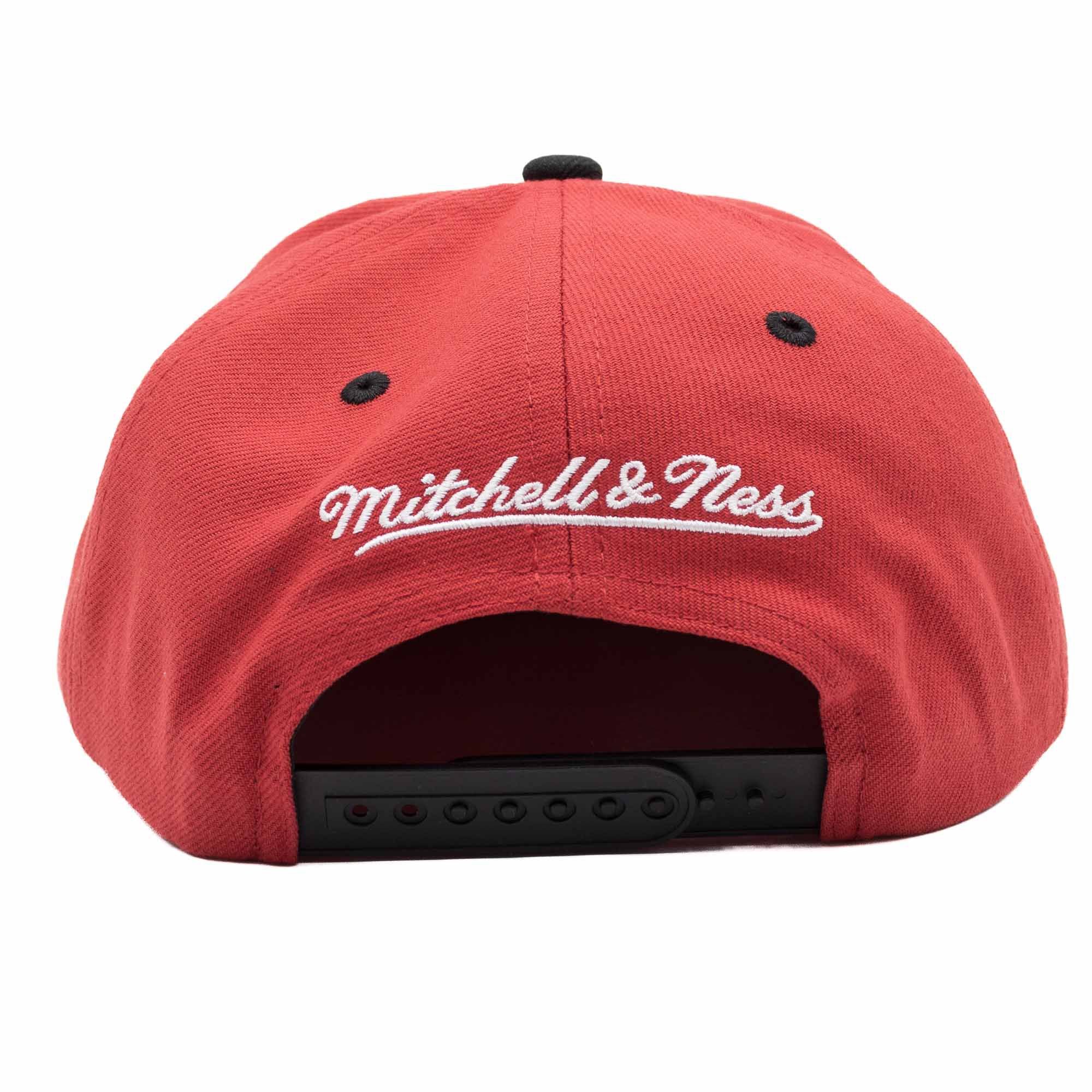Miami Heat Transcript Mitchell & Ness Snapback NBA Cap