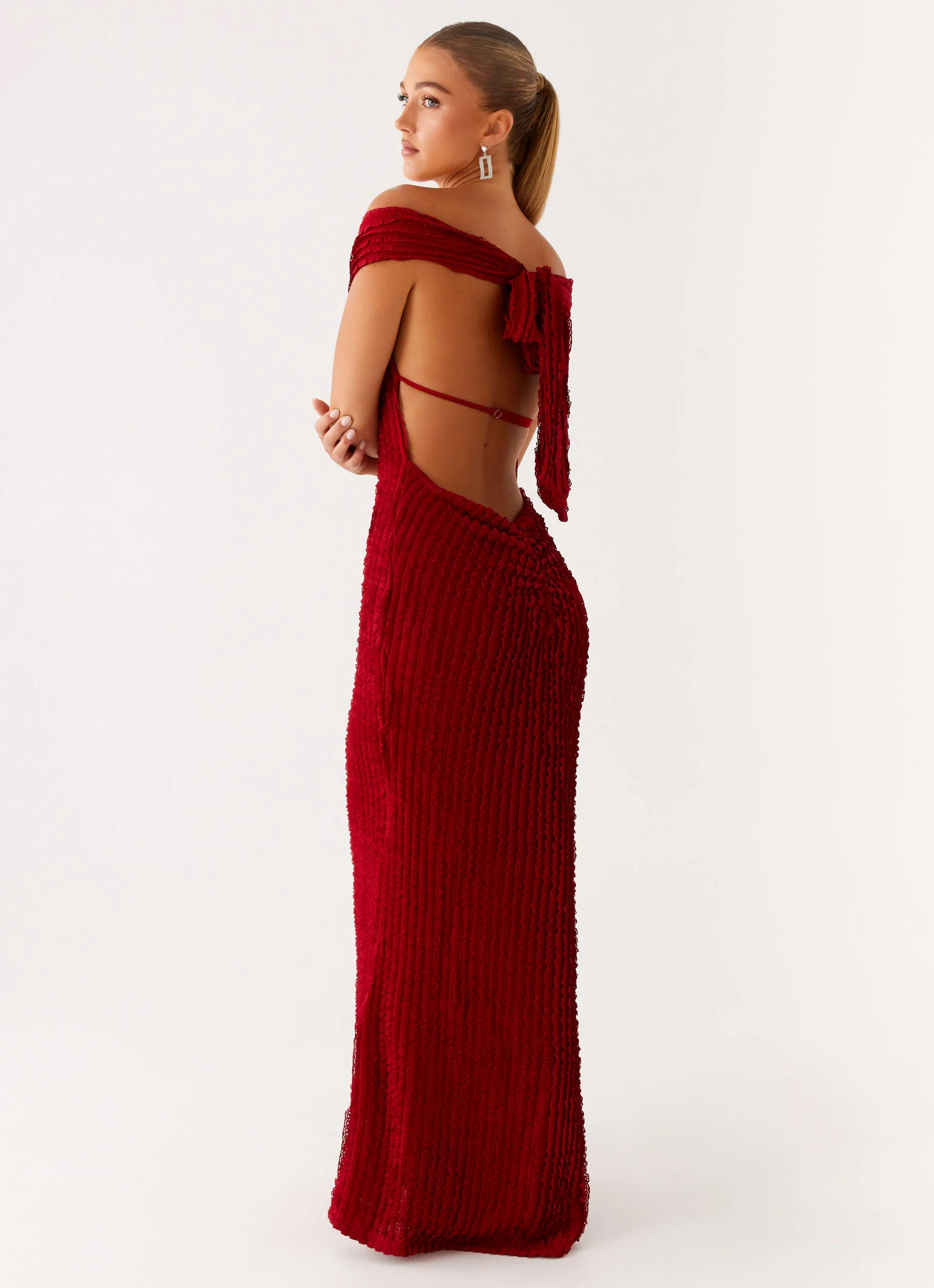 Chantelle Maxi Dress - Red