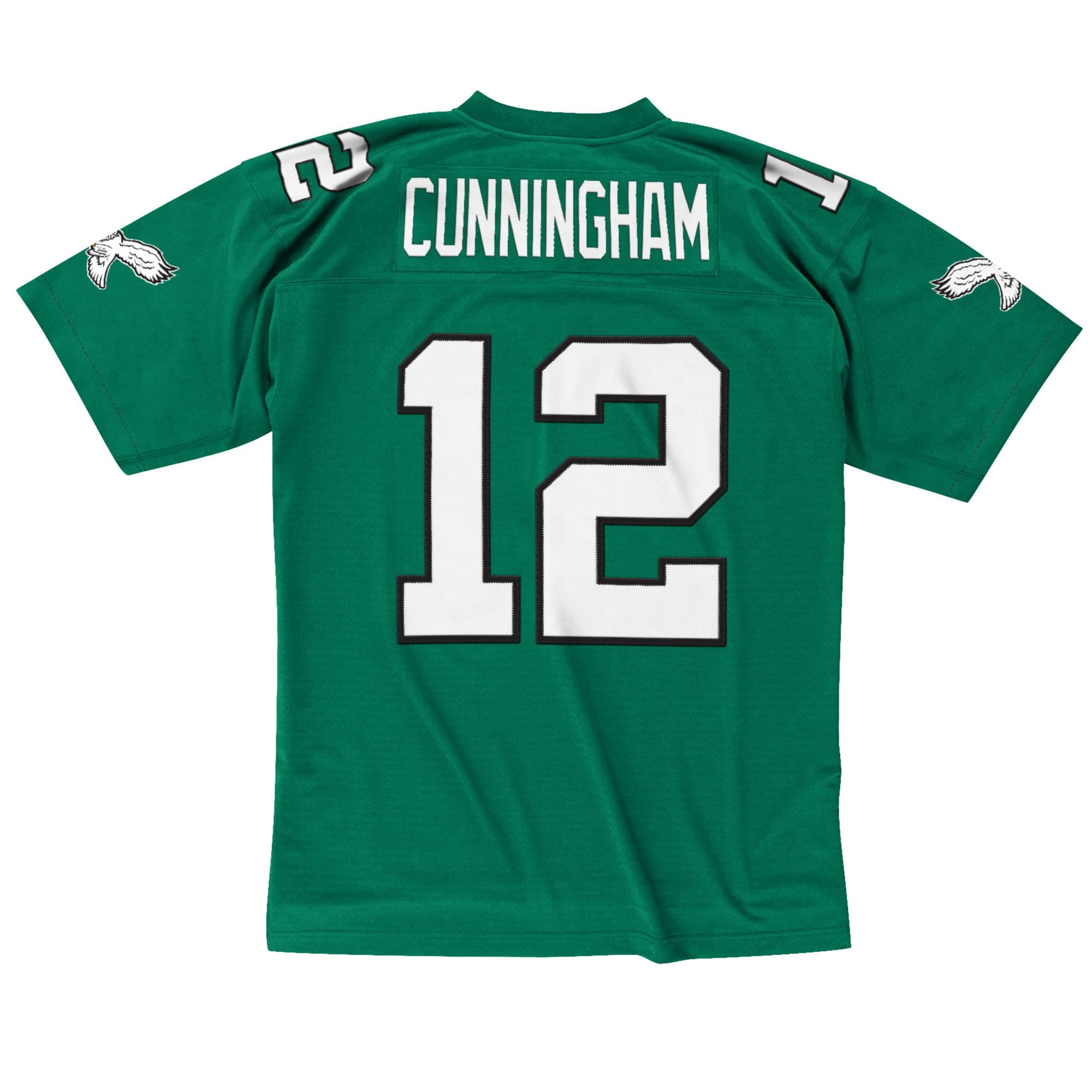 Randall Cunningham #12 Philadelphia Eagles 1990 Legacy Throwback NFL Jersey Green