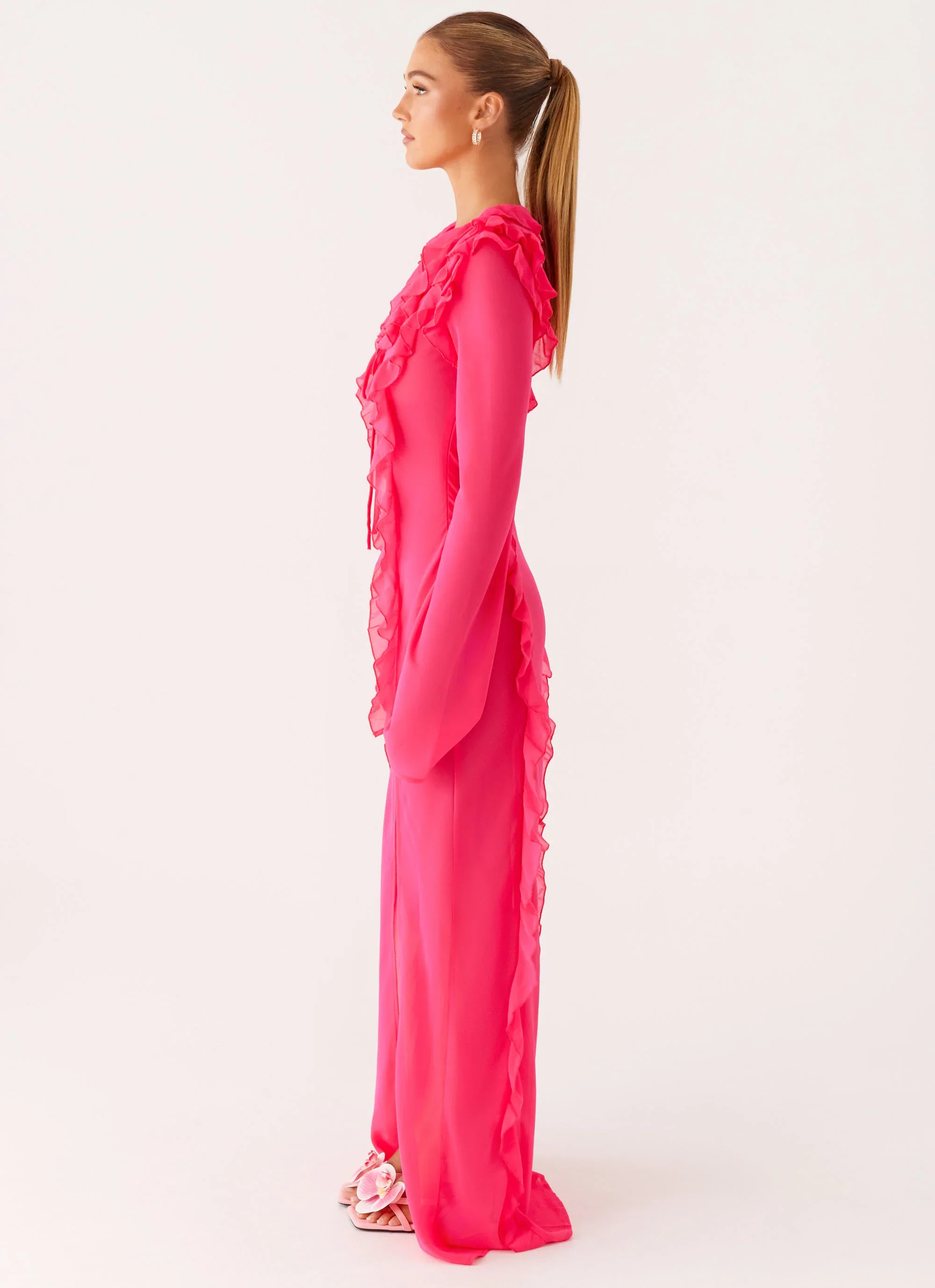 Charlize Maxi Dress - Pink