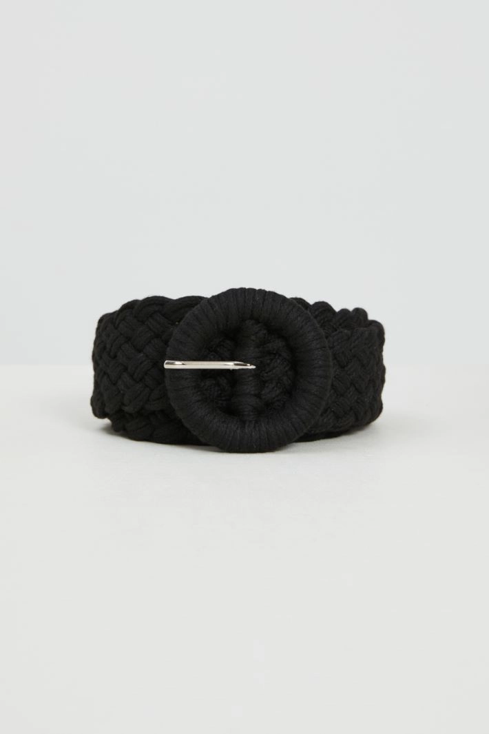 Cord belt - BLACK