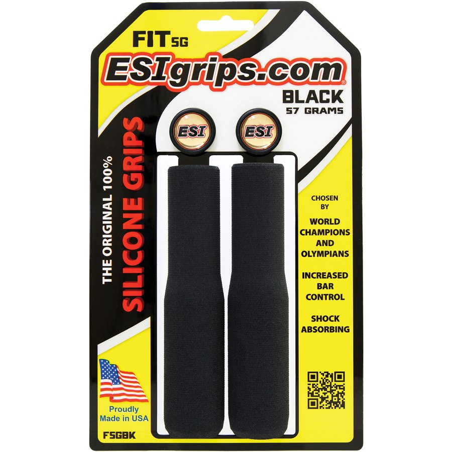 ESI Grips Fit SG Handlebar Grips - Black