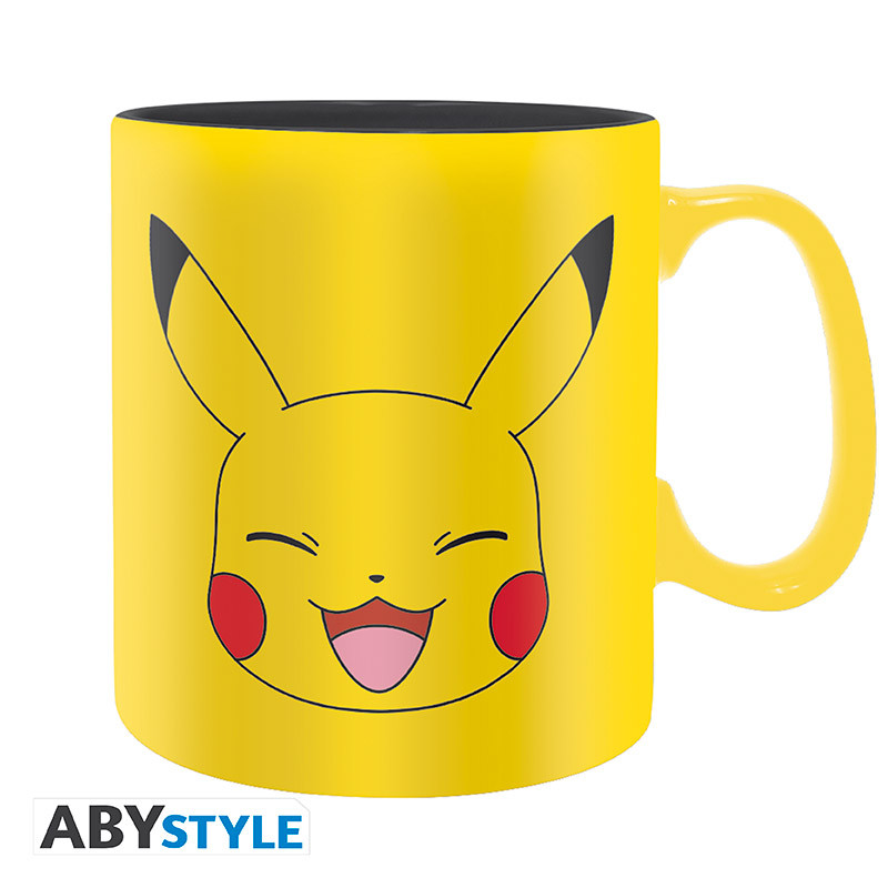 POKEMON Mug Pikachu Face Big Size