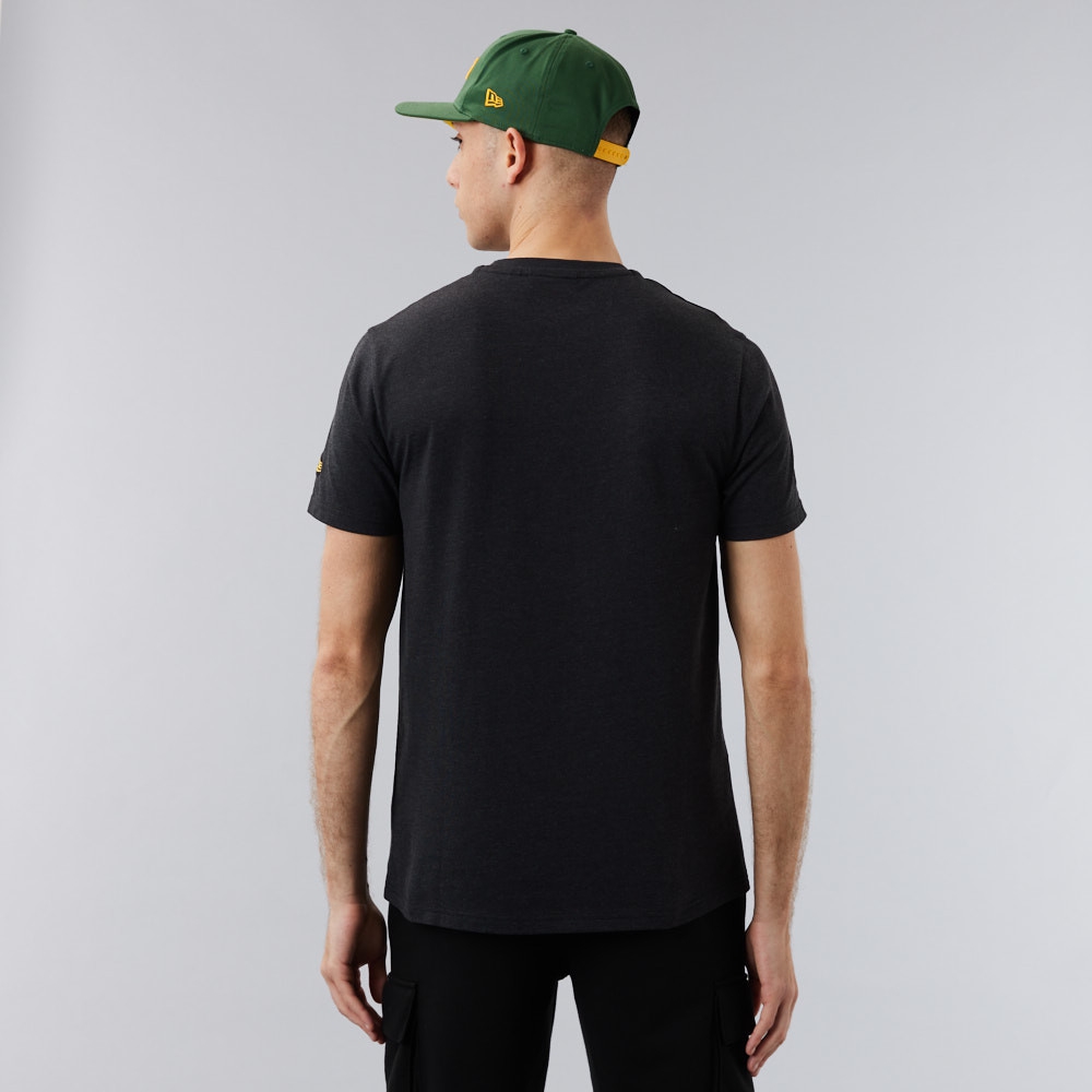 Green Bay Packers Script New Era NFL T-Shirt Black
