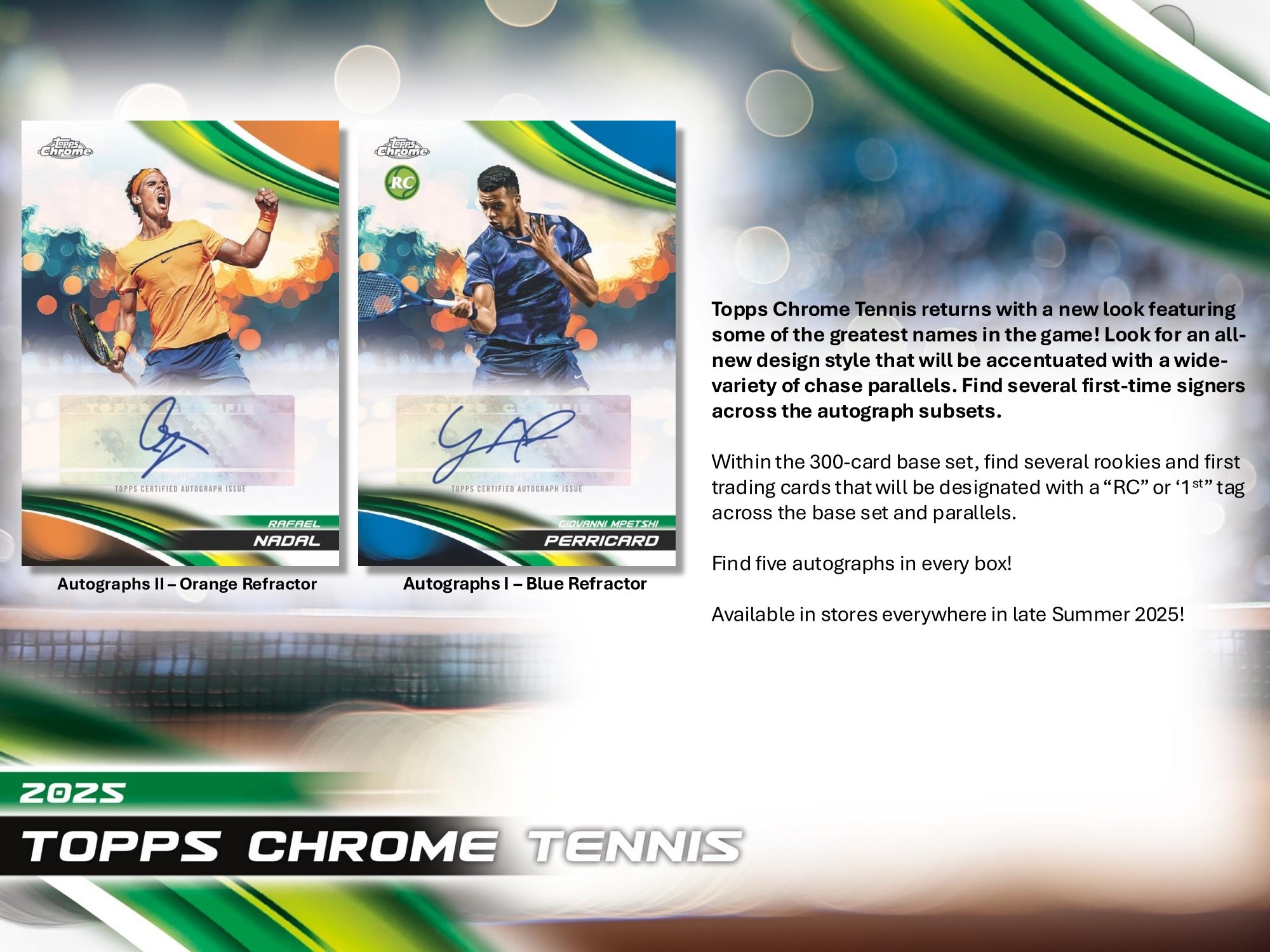 2025 Topps Chrome Tennis Breaker Delight Hobby Box